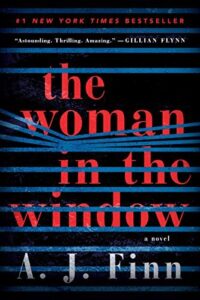 photo of book the woman in the window by a.j. finn