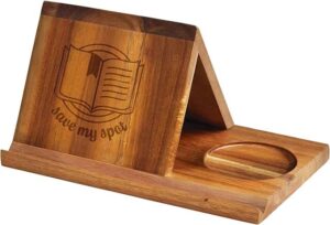 nightstand book holder