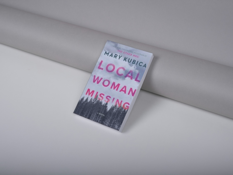 mockup of book local woman missing by Mary cubic