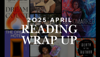 collage for 2025 april reading wrap up