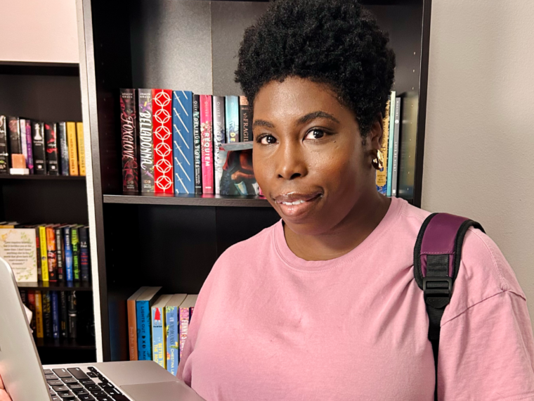 kathleen haagenson, book blogger, academic glow up